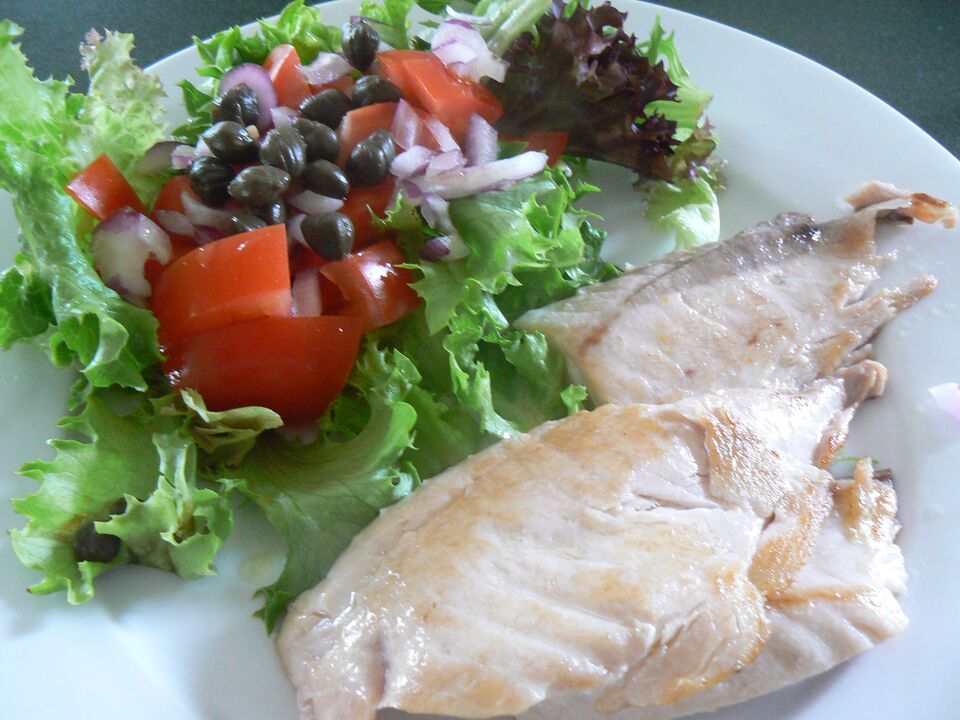 Fish with vegetables for potency