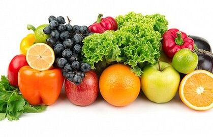 Vegetables and fruits for potency