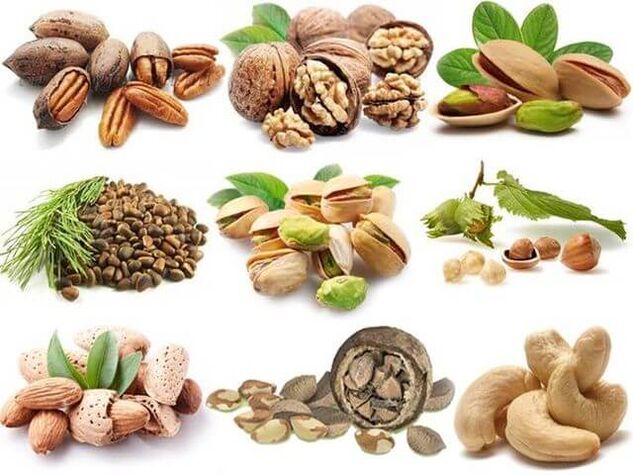 Healthy nuts for potency