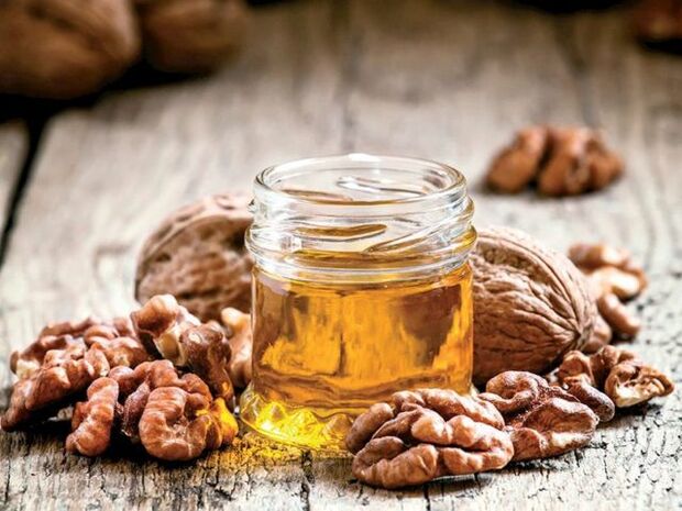 Honey and walnut for potency