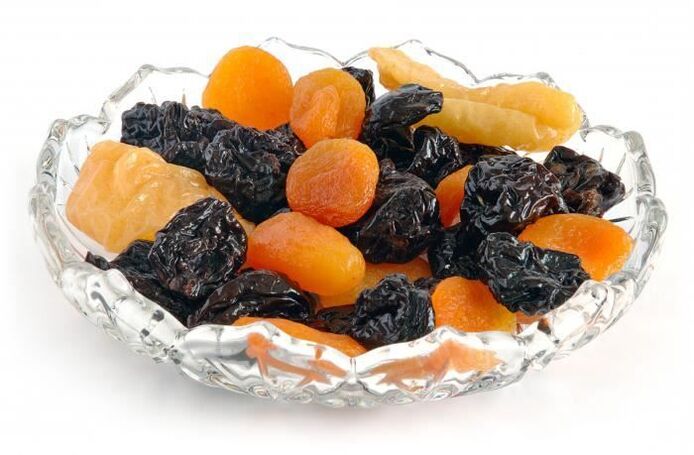 Dried fruits to increase potency