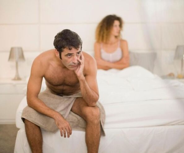 A man has potency problems